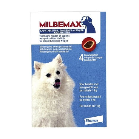 Milbemax Kauwtablet Ontworming Puppy / Kleine Hond - BESTRIJDINGSARTIKELEN - BrokjesKoning.nl
