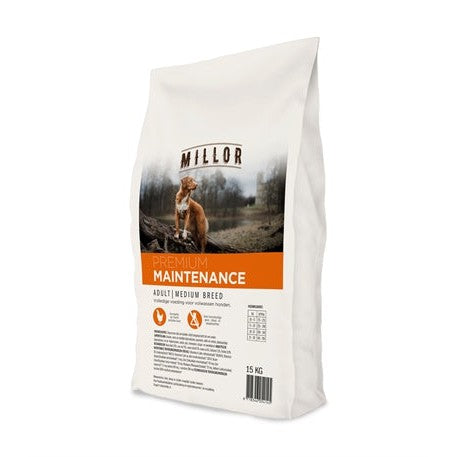 Millor Extruded Adult Maintenance Medium Breed - DROOGVOER - BrokjesKoning.nl