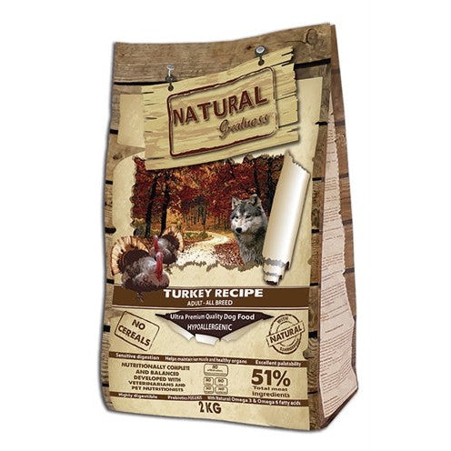 Natural Greatness Turkey Recipe - DROOGVOER - BrokjesKoning.nl