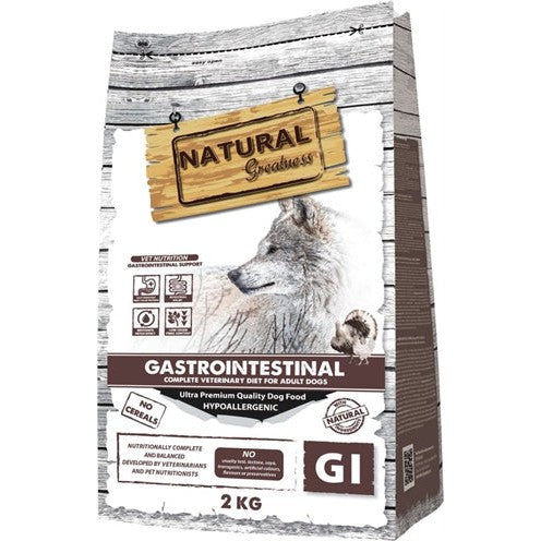 Natural Greatness Veterinary Diet Dog Gastrointestinal Complete - DROOGVOER - BrokjesKoning.nl