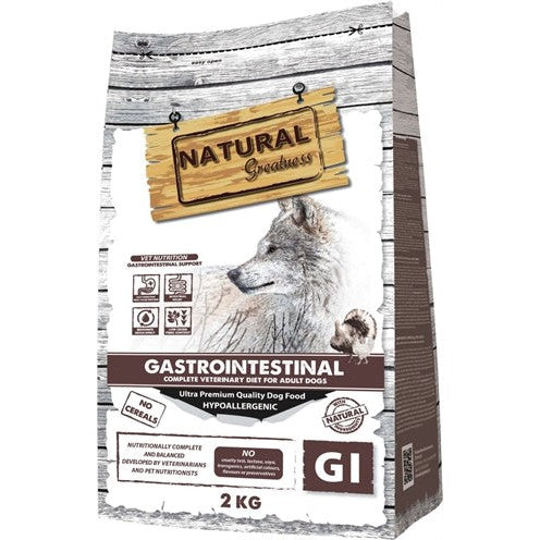 Natural Greatness Veterinary Diet Dog Gastrointestinal Complete - DROOGVOER - BrokjesKoning.nl