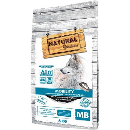 Natural Greatness Veterinary Diet Dog Mobility Complete Adult - DROOGVOER - BrokjesKoning.nl