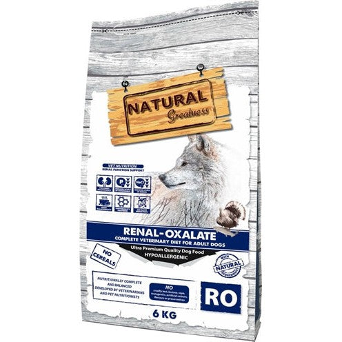 Natural Greatness Veterinary Diet Dog Renal Oxalate Complete - DROOGVOER - BrokjesKoning.nl