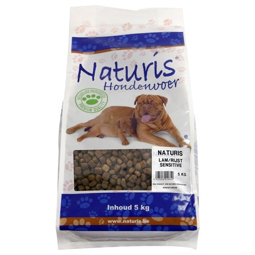 Naturis Brok Lam / Rijst Sensitive - DROOGVOER - BrokjesKoning.nl