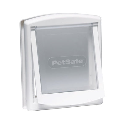 Petsafe Hondenluik Medium Wit / Transparant - HONDEN-KATTENLUIK - BrokjesKoning.nl