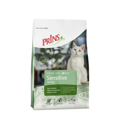 Prins Cat Vital Care Adult Sensitive Hypoallergeen - DROOGVOER - BrokjesKoning.nl