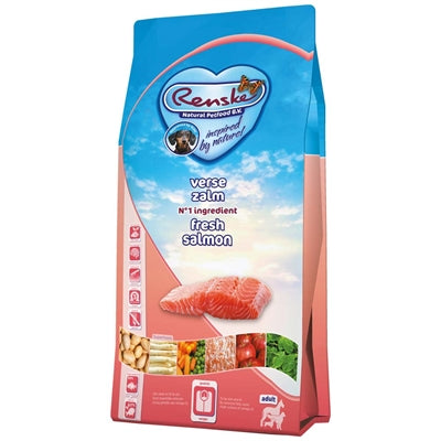 Renske Super Premium Adult Zalm Graanvrij Hypoallergeen - DROOGVOER - BrokjesKoning.nl