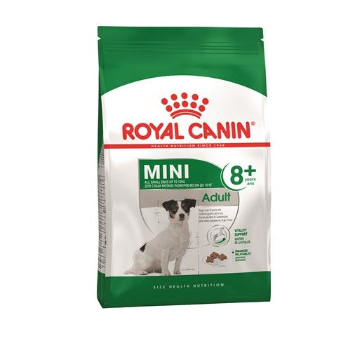 Royal Canin Mini Adult +8 - DROOGVOER - BrokjesKoning.nl