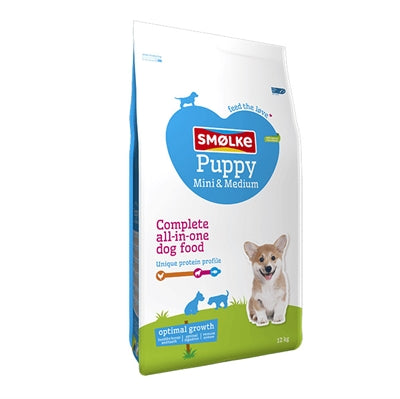 Smolke Puppy Mini / Medium Brokken - DROOGVOER - BrokjesKoning.nl