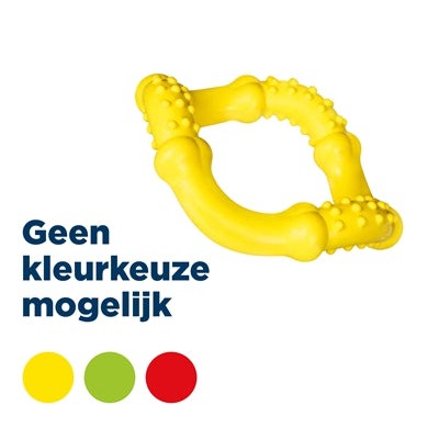 Trixie Aqua Toy Natuurrubber Golvende Ring Assorti - ZOMER - BrokjesKoning.nl