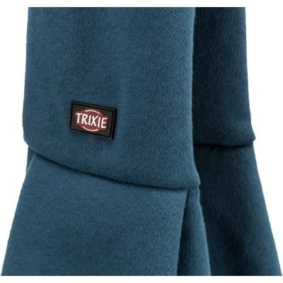 Trixie Draagtas Buikdrager Sling Blauw / Grijs - HONDENTAS - BrokjesKoning.nl
