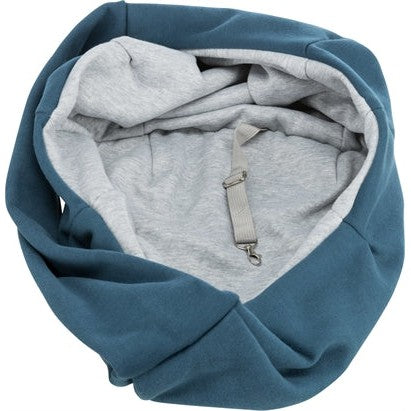 Trixie Draagtas Buikdrager Sling Blauw / Grijs - HONDENTAS - BrokjesKoning.nl
