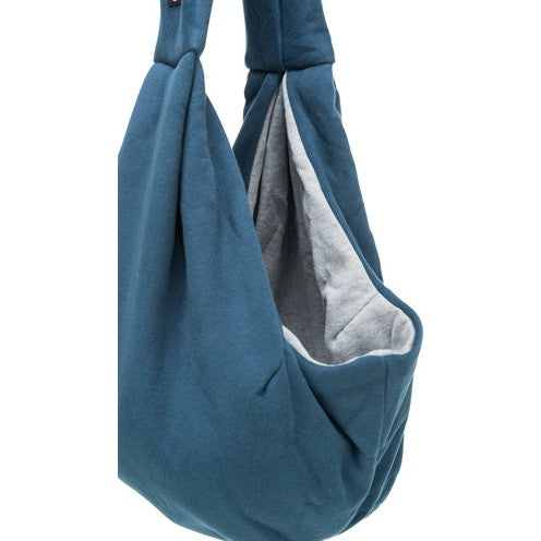 Trixie Draagtas Buikdrager Sling Blauw / Grijs - HONDENTAS - BrokjesKoning.nl