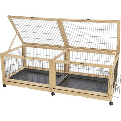 Trixie Indoor Verblijf Voor Cavia's En Konijnen - KOOIEN/HOKKEN - BrokjesKoning.nl