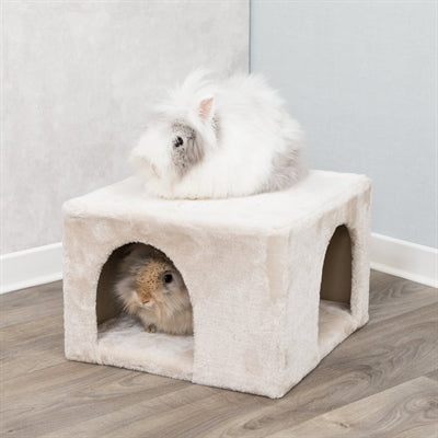 Trixie Knaagdierhuis Iglo Pluche Beige - BEDDEN/MANDEN/KUSSENS - BrokjesKoning.nl