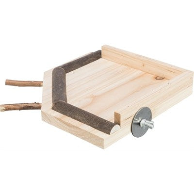 Trixie Landingsplaats Met Zitstokken Hout Naturel - SPEELGOED - BrokjesKoning.nl