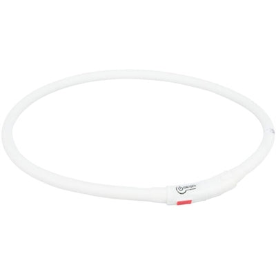 Trixie Lichtgevende Halsband Hond Usb Siliconen Oplaadbaar Meerkleurig - HALSBANDEN MET LICHTJES - BrokjesKoning.nl