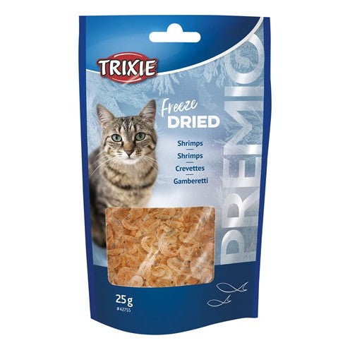 Trixie Premio Freeze Dried Shrimps - SNACKS GEDROOGD - BrokjesKoning.nl