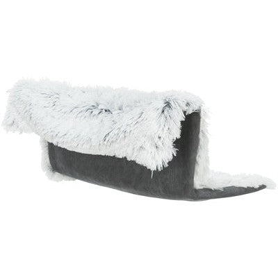 Trixie Radiator Hangmat Harvey Langhaar Pluche / Velours Wit Zwart - BEDDEN/MANDEN/KUSSENS - BrokjesKoning.nl