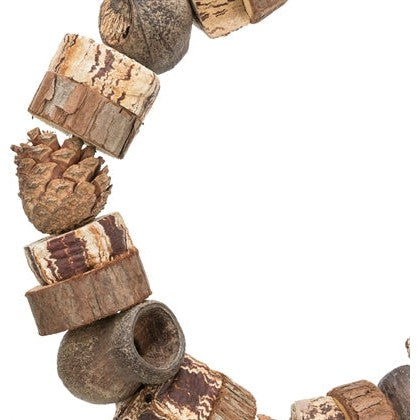 Trixie Ringschommel Hout / Dennenappels Naturel - SPEELGOED - BrokjesKoning.nl