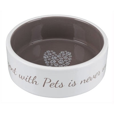 Trixie Voerbak Pets Home Taupe - VOER/DRINKBAKKEN - BrokjesKoning.nl