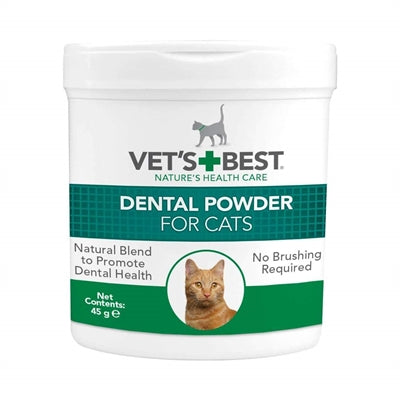 Vets Best Dental Powder Kat - VERZORGINGSPRODUCT - BrokjesKoning.nl