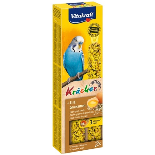 Vitakraft Parkiet Kracker Ei - SNACKS HARD - BrokjesKoning.nl