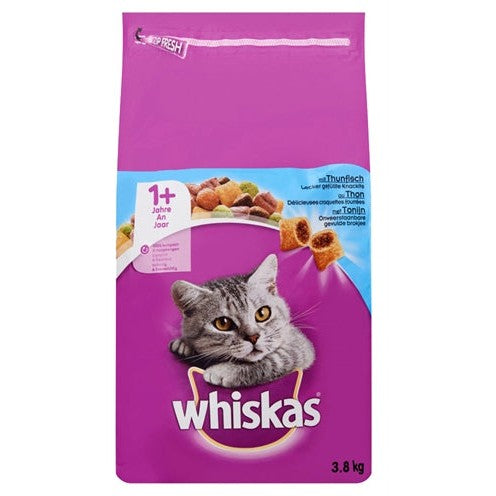 Whiskas Droog Adult Tonijn - DROOGVOER - BrokjesKoning.nl
