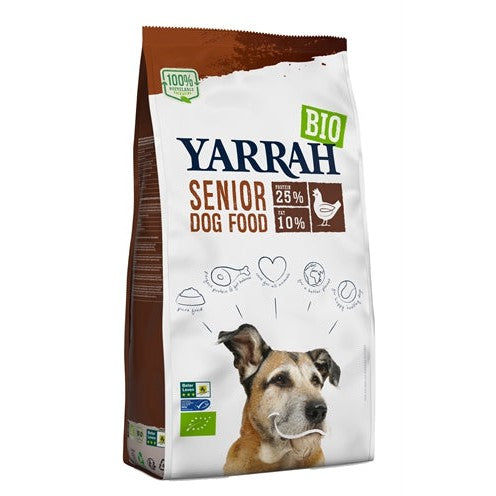 Yarrah Dog Biologische Brokken Senior - DROOGVOER - BrokjesKoning.nl