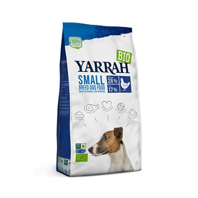 Yarrah Dog Biologische Brokken Small Breed Kip - DROOGVOER - BrokjesKoning.nl