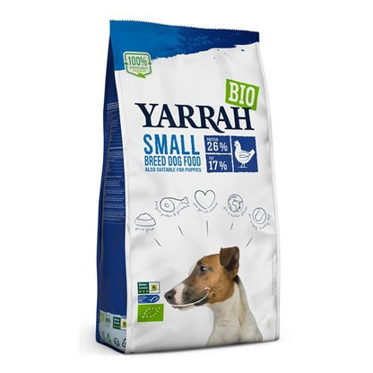 Yarrah Dog Biologische Brokken Small Breed Kip - DROOGVOER - BrokjesKoning.nl