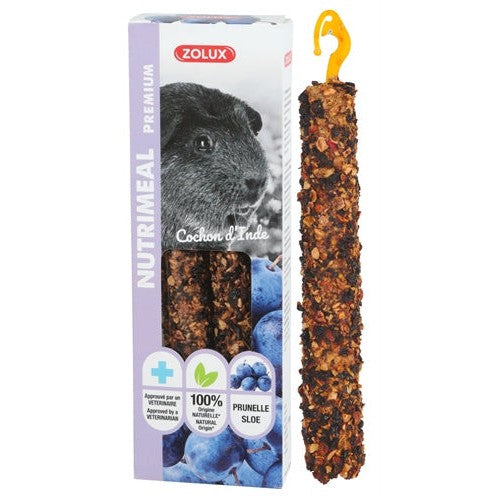 Zolux Nutrimeal Stick Cavia Pruim - SNACKS HARD - BrokjesKoning.nl